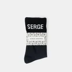 Black Serge DeNimes Socks