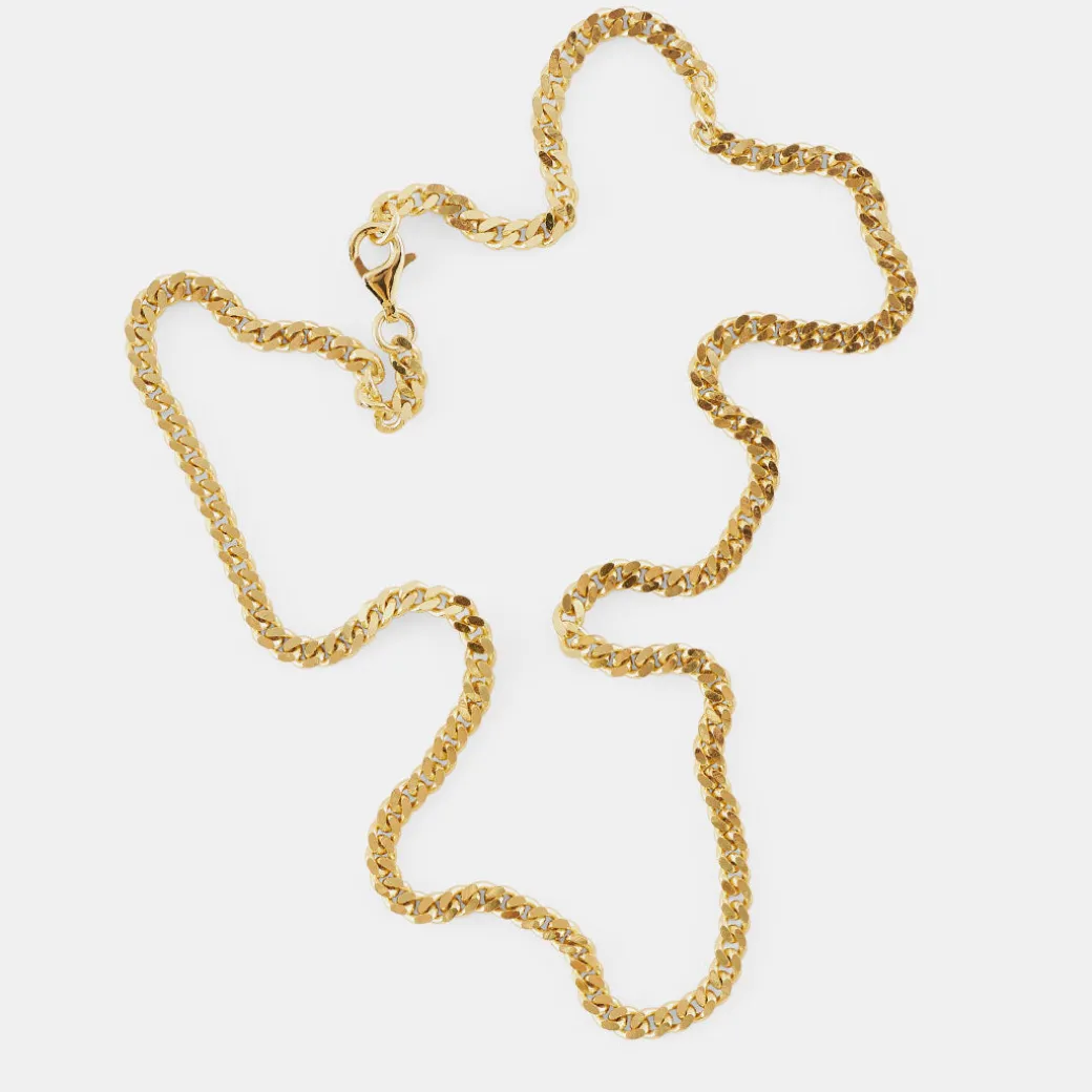 Gold Diamond Cut Chain