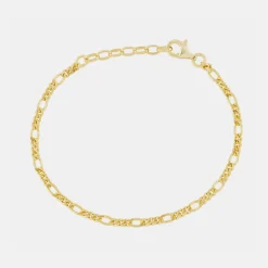Gold Figaro Bracelet