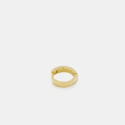 Gold Huggie Earring