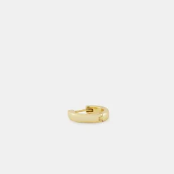 Gold Huggie Earring