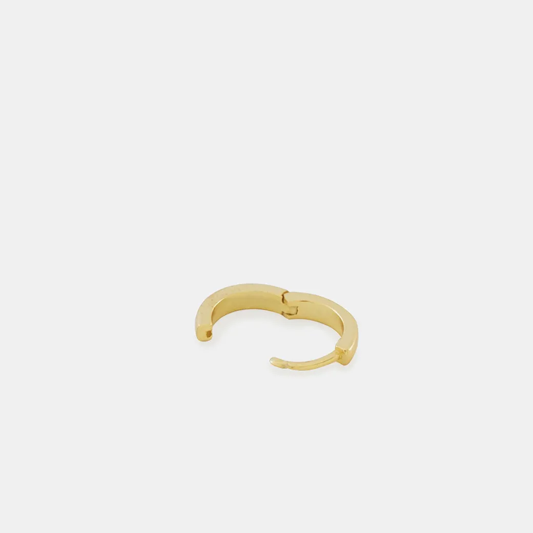 Gold Huggie Earring