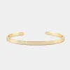 Gold Line Bangle
