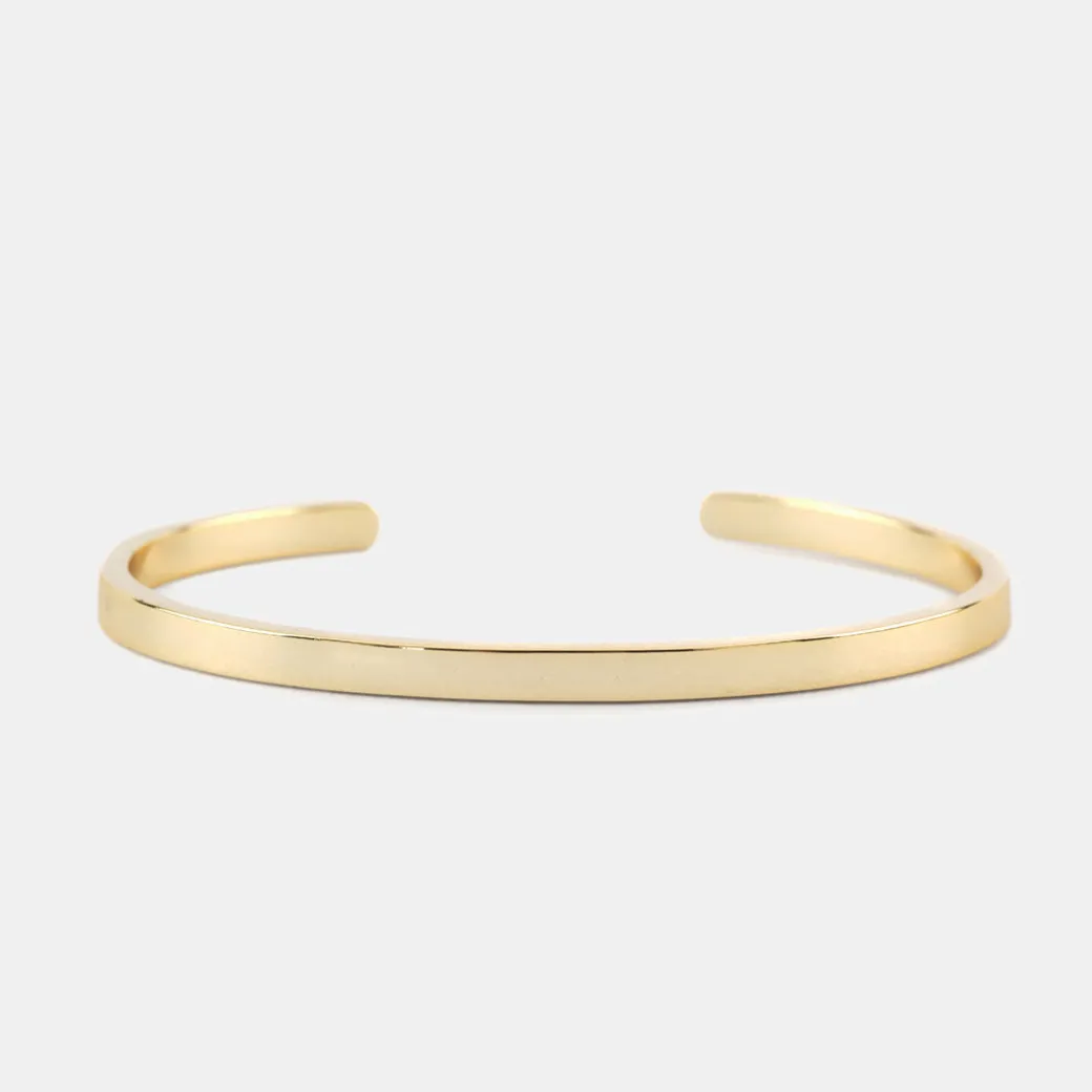 Gold Line Bangle