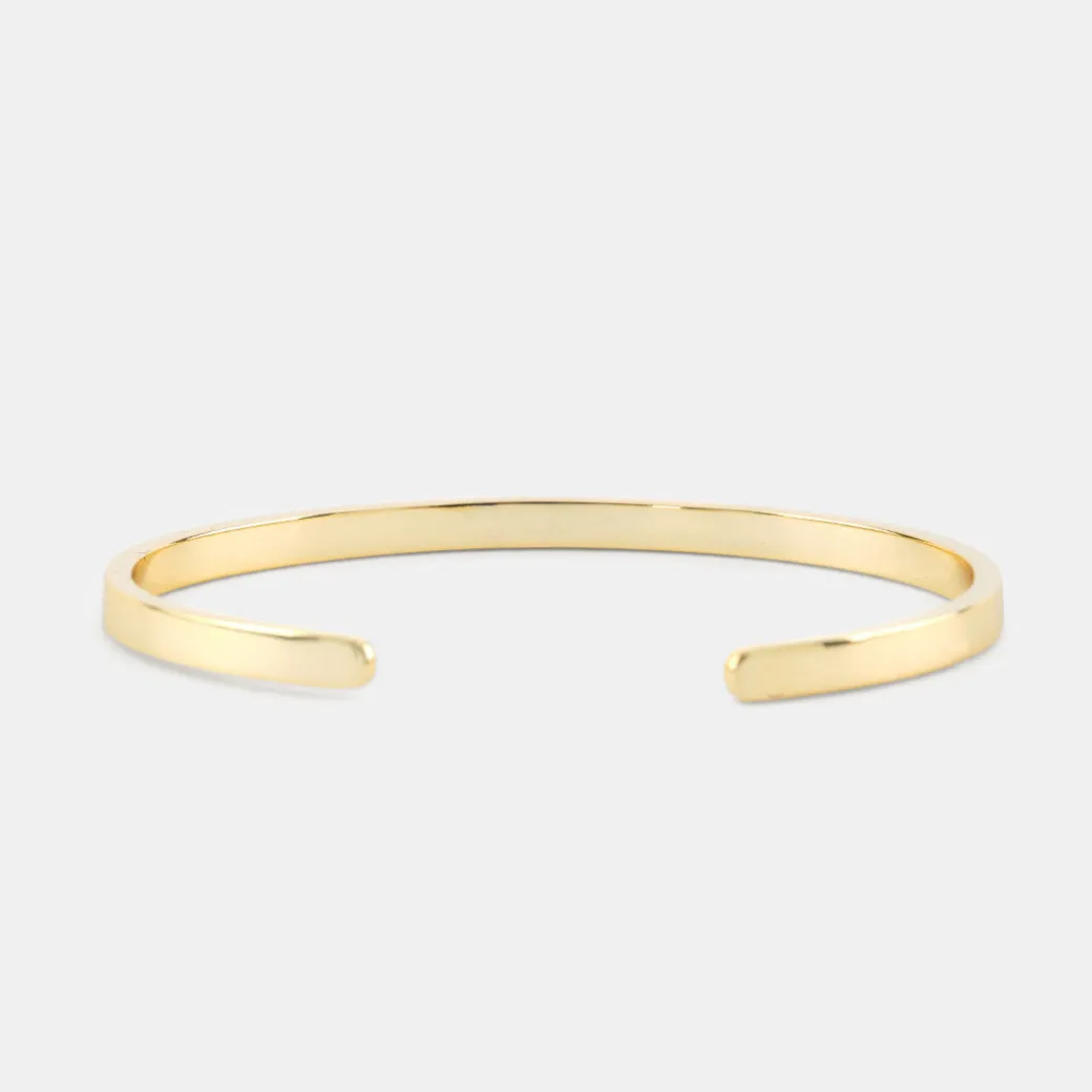 Gold Line Bangle