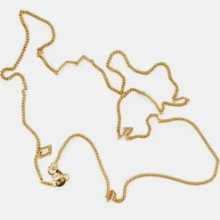 Gold Non Adjustable Chain