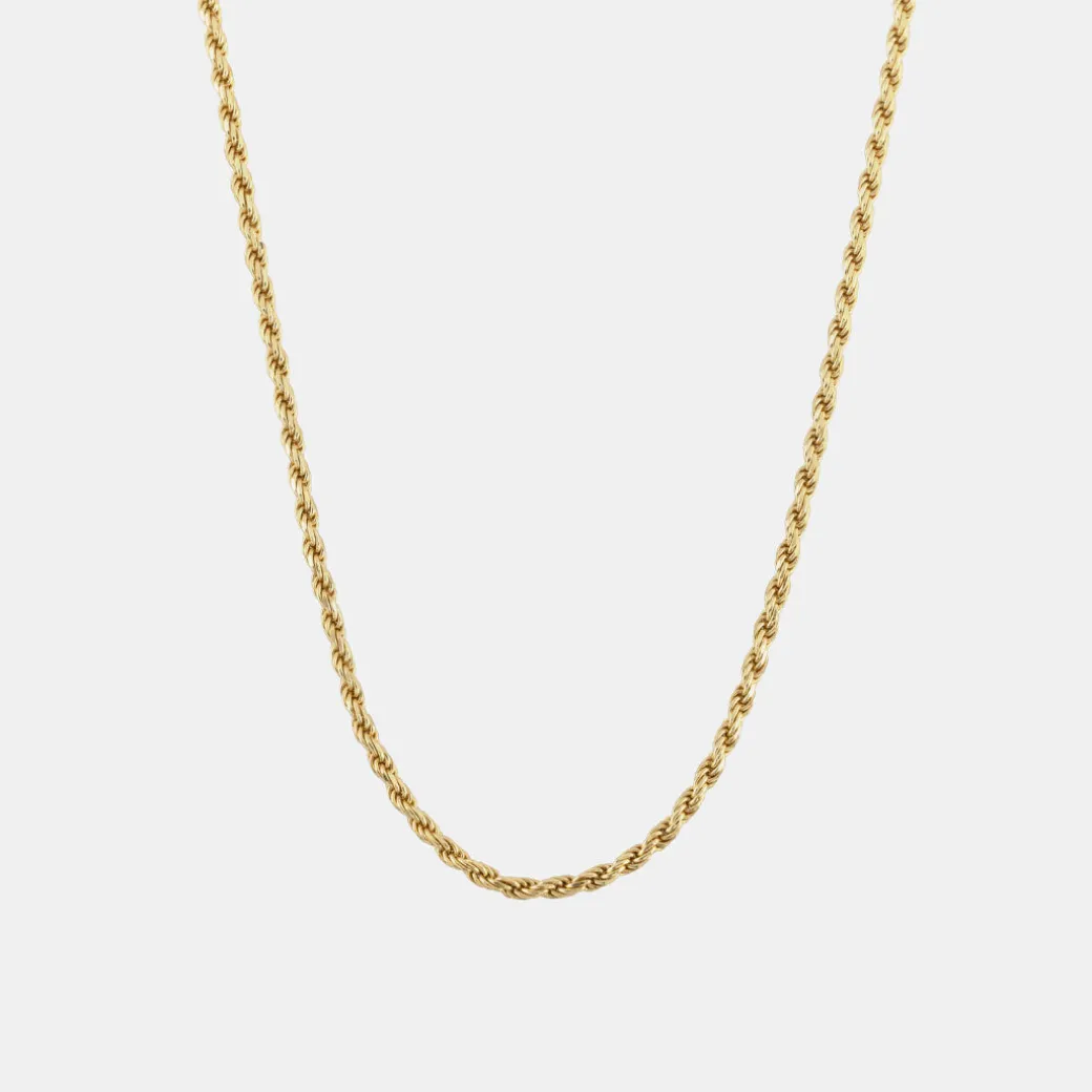 Gold Rope Necklace