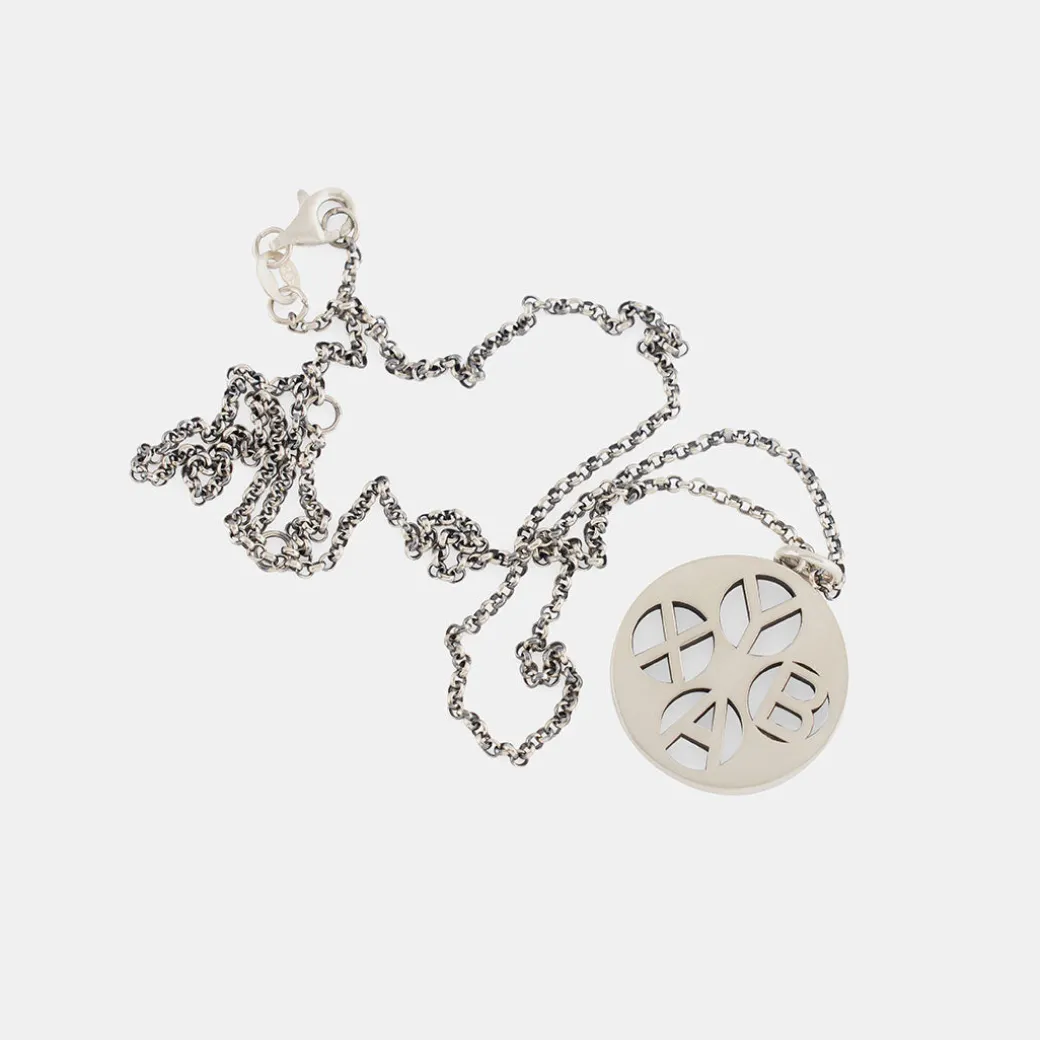 Silver ABXY Necklace