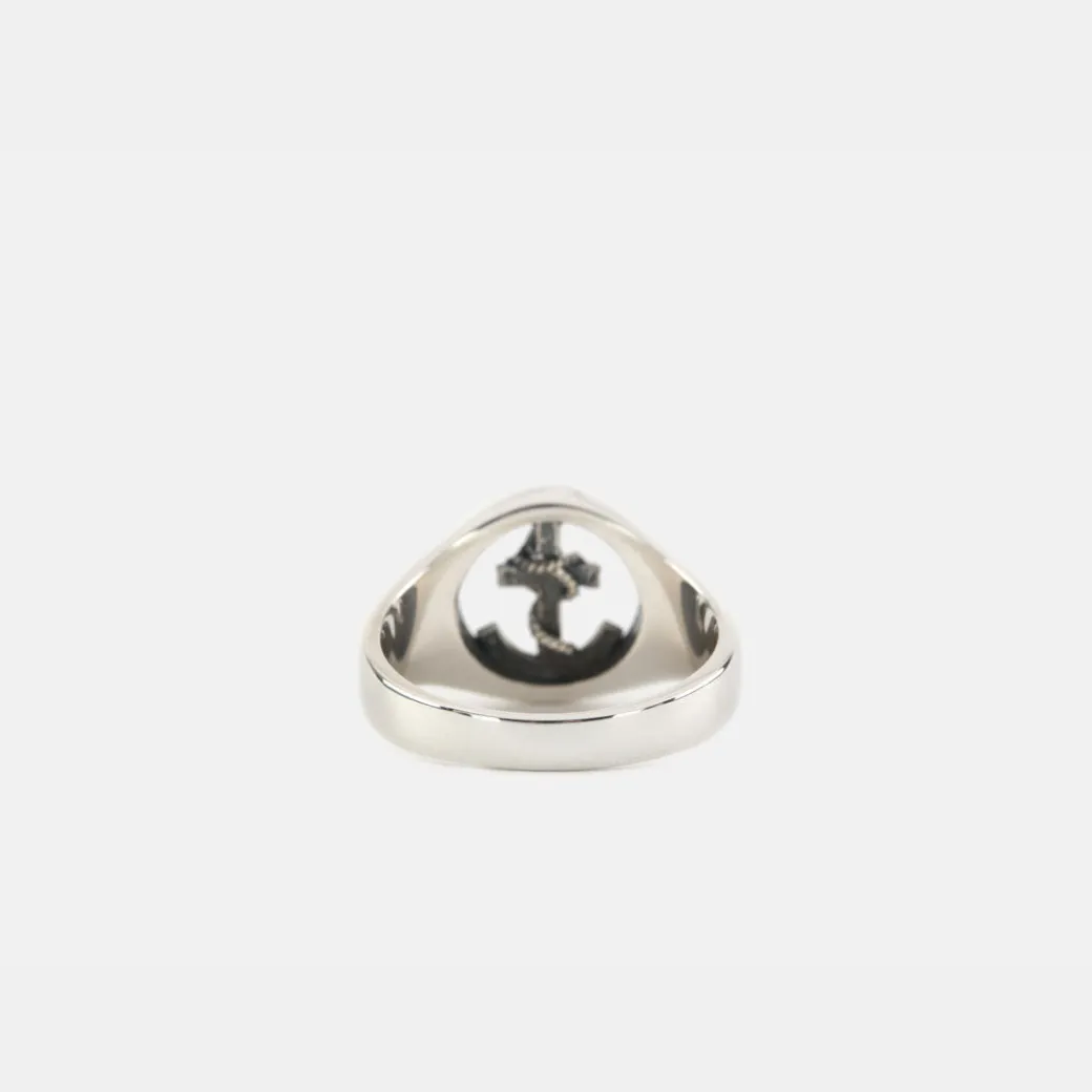 Silver Anchor Ring