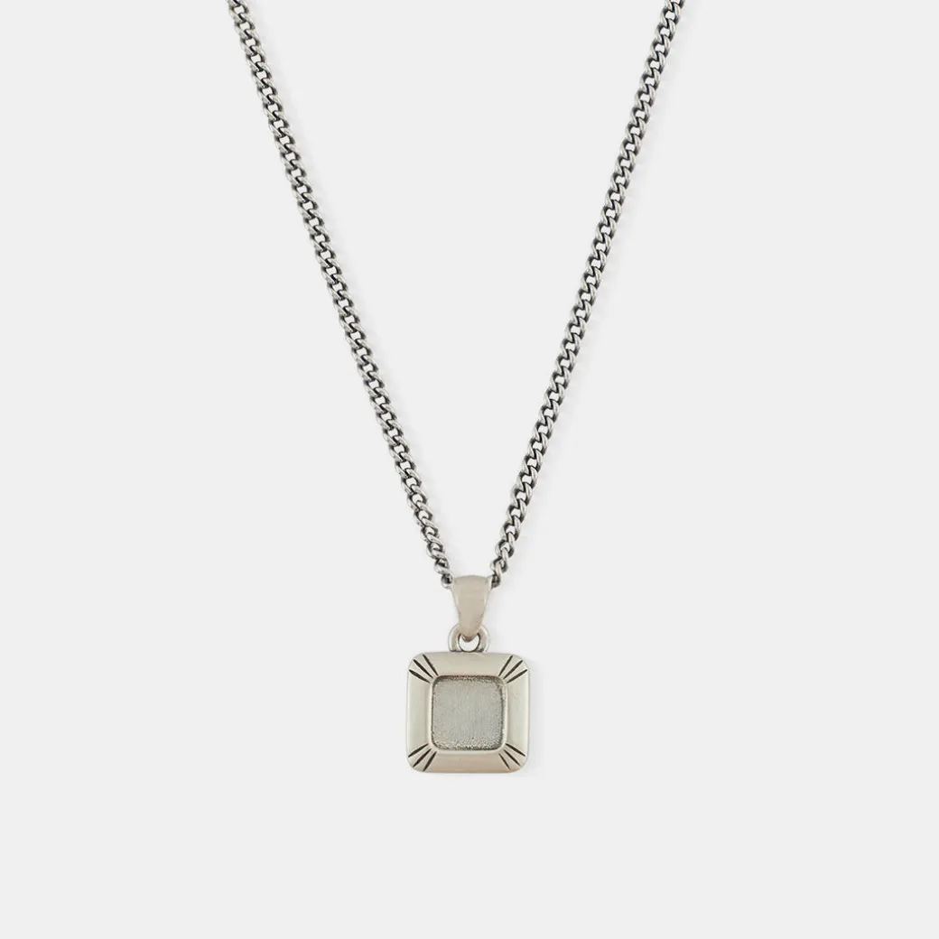 Silver Atrium Necklace