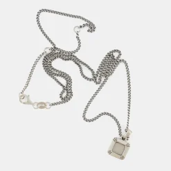 Silver Atrium Necklace