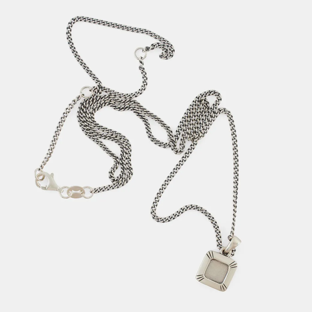 Silver Atrium Necklace