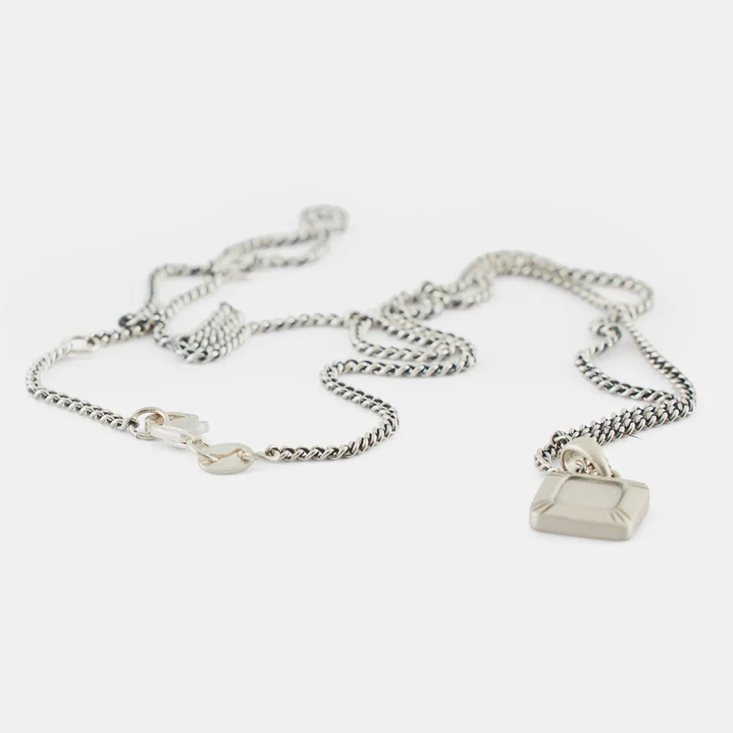 Silver Atrium Necklace