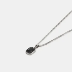 Silver Black Blush Necklace - Limited Edition