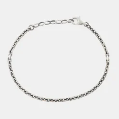 Silver Cable Bracelet