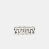 Silver Cage Ring