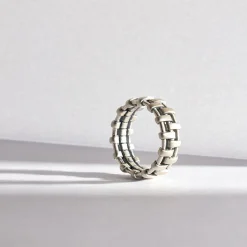 Silver Cage Ring