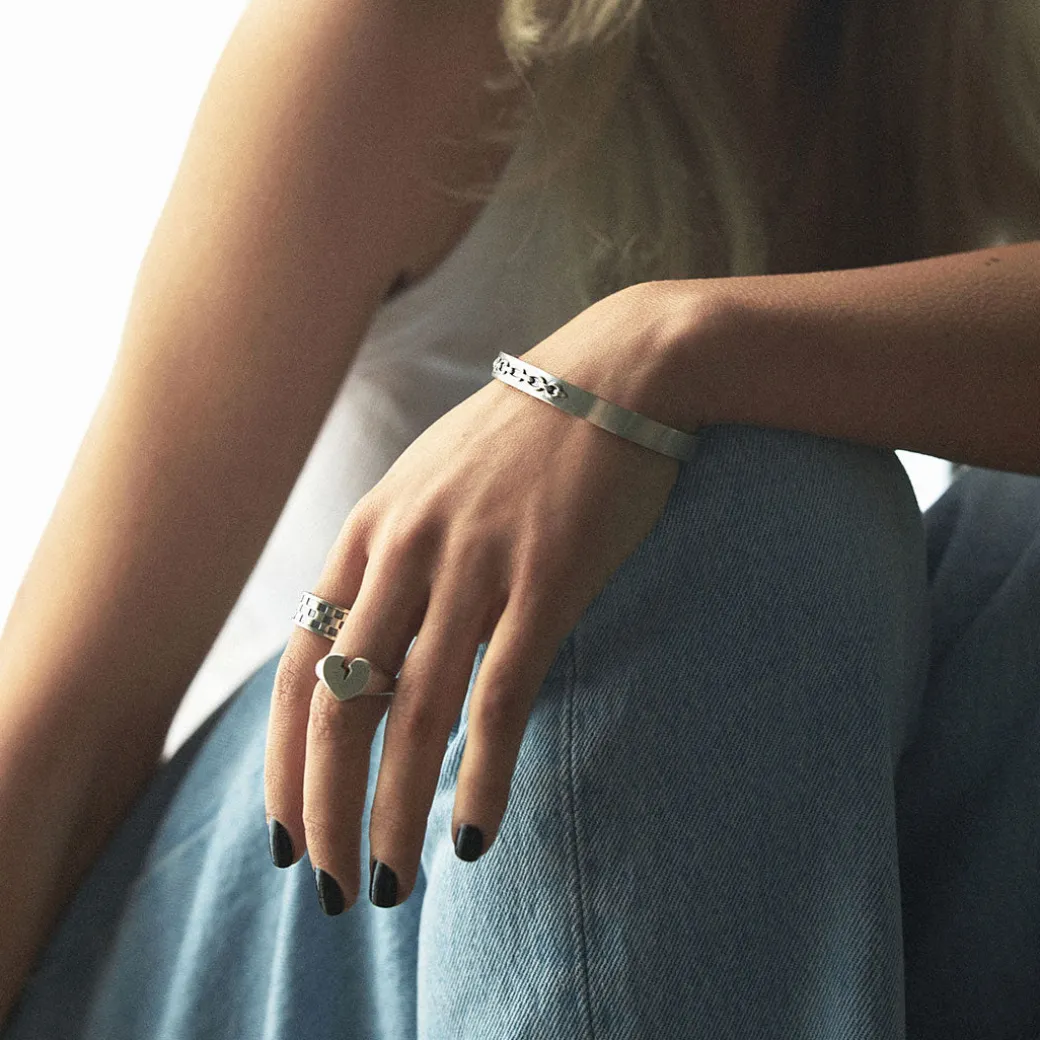 Silver Chain Bangle
