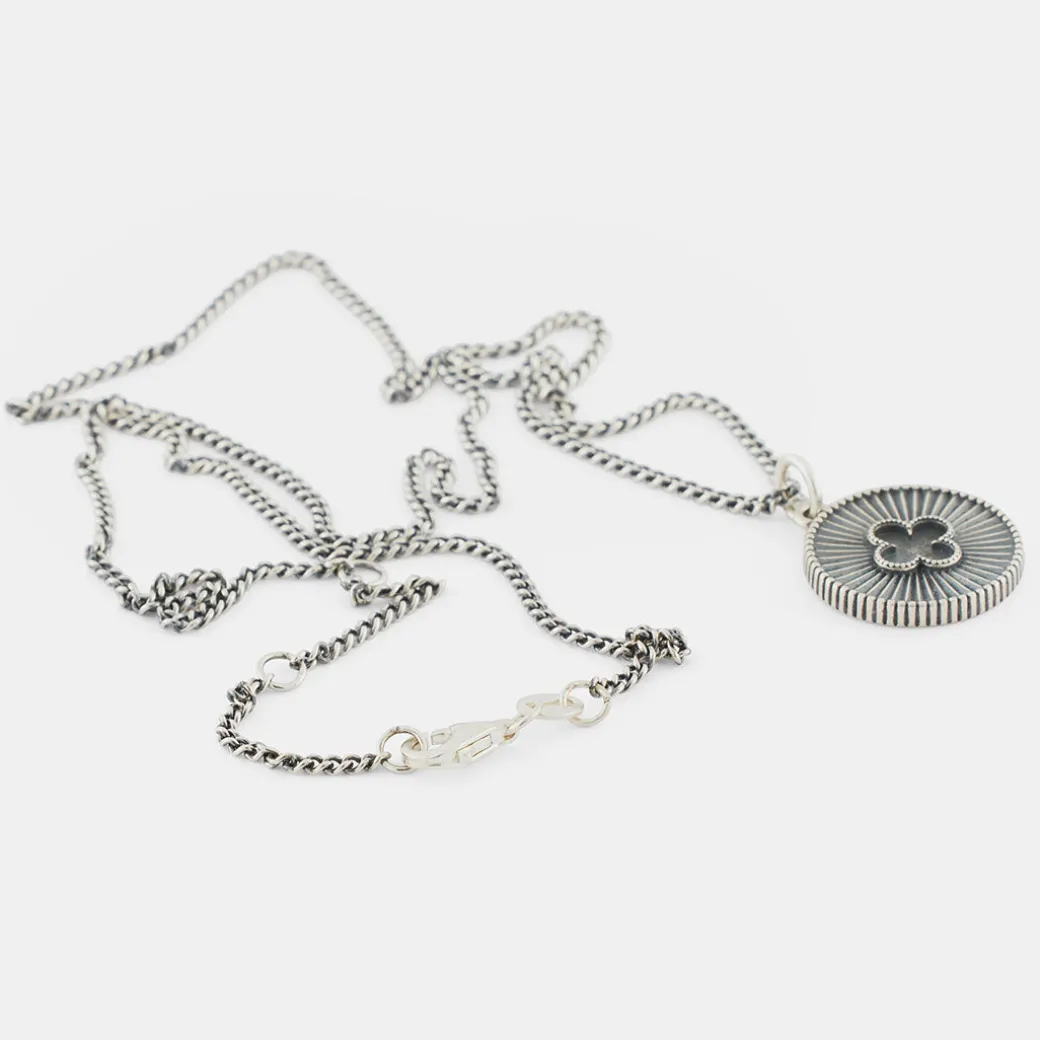 Silver Clover Necklace