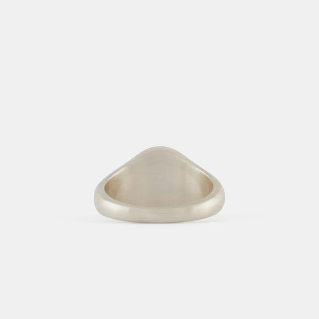 Silver Clover Ring