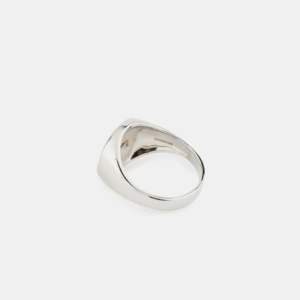 Silver Compass Ring