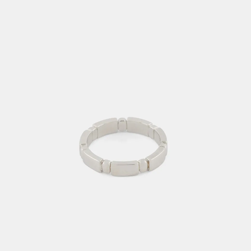 Silver Coronet Ring