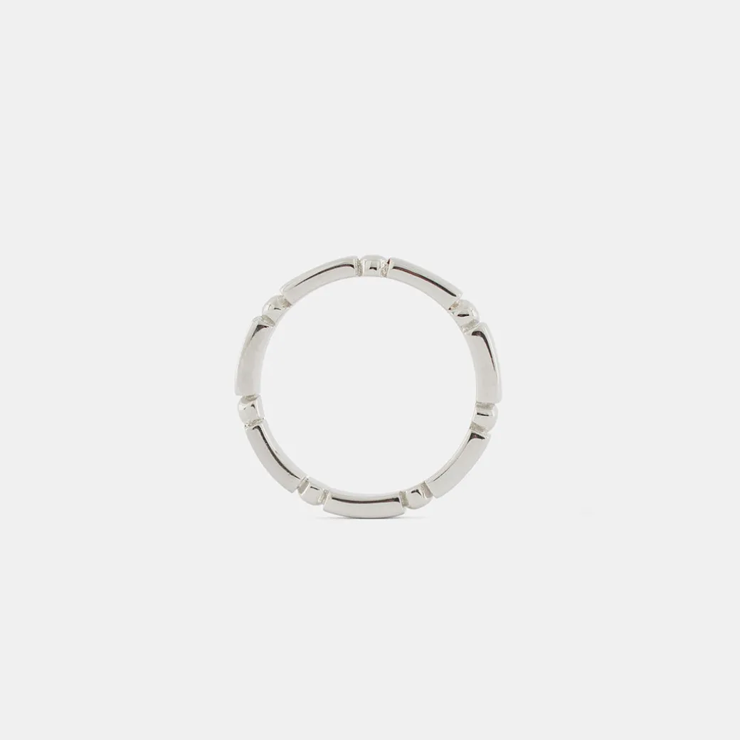 Silver Coronet Ring
