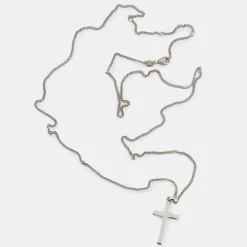 Silver Cross Necklace
