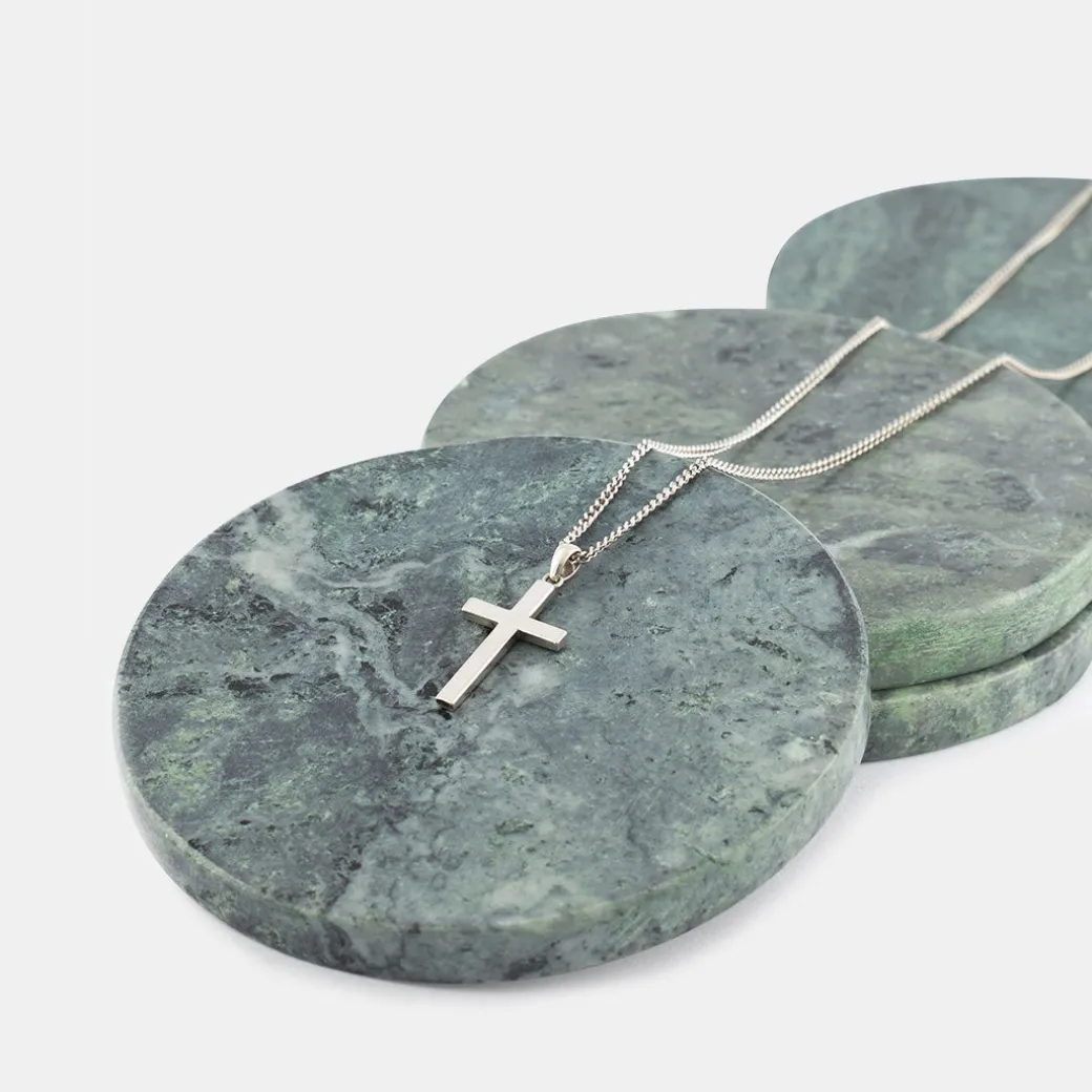 Silver Cross Necklace