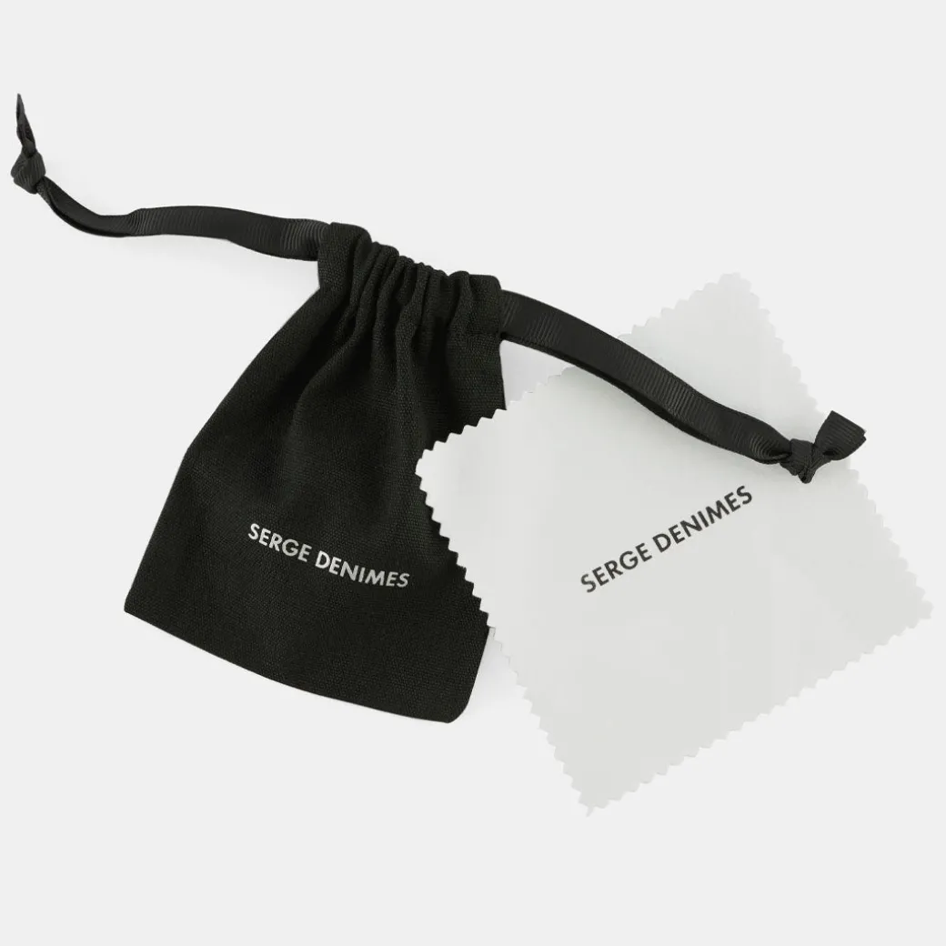 Silver Cuban Link Earring