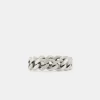 Silver Cuban Link Ring