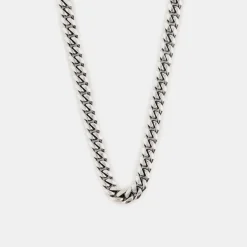 Silver Curb Chain