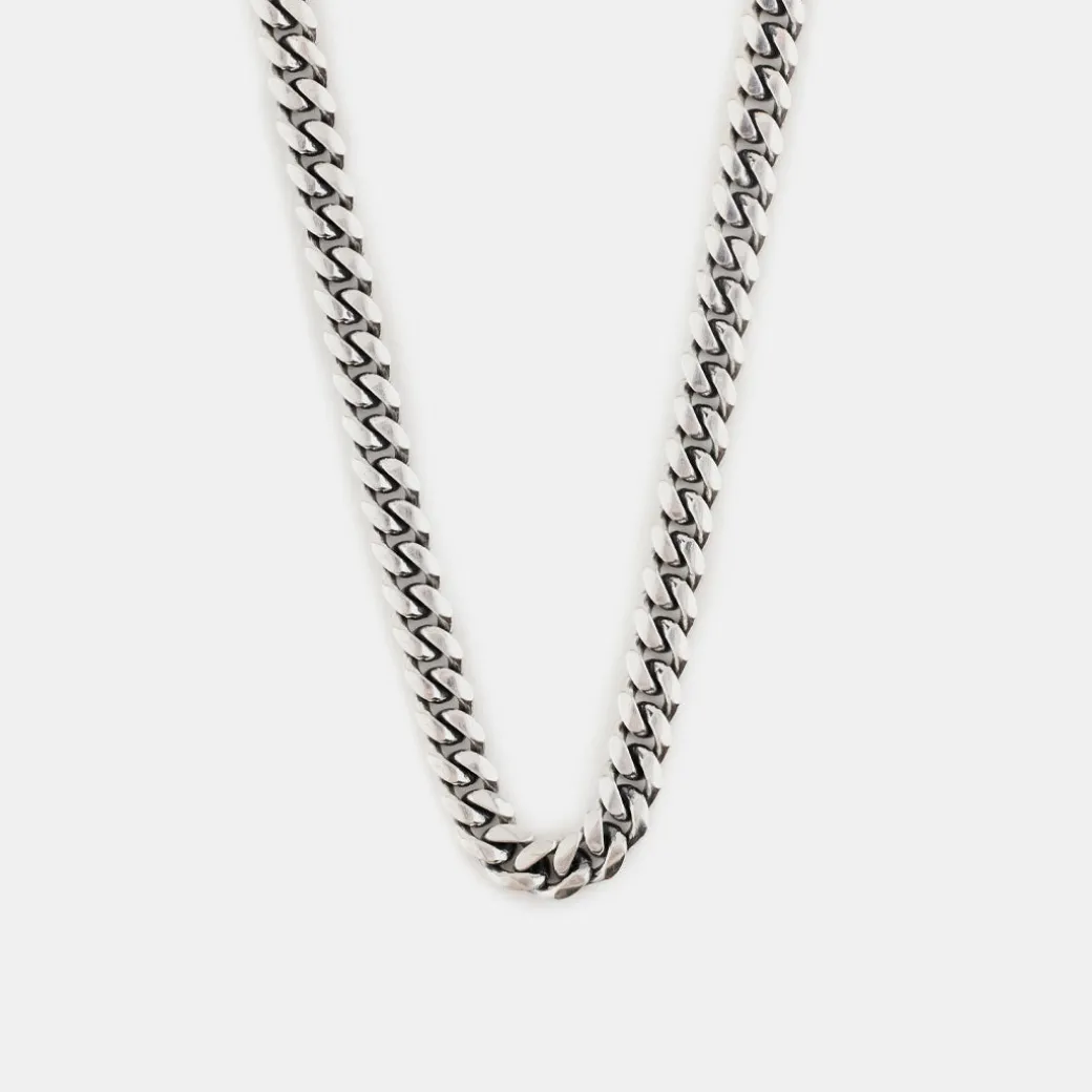 Silver Curb Chain