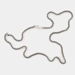 Silver Diamond Cut Chain