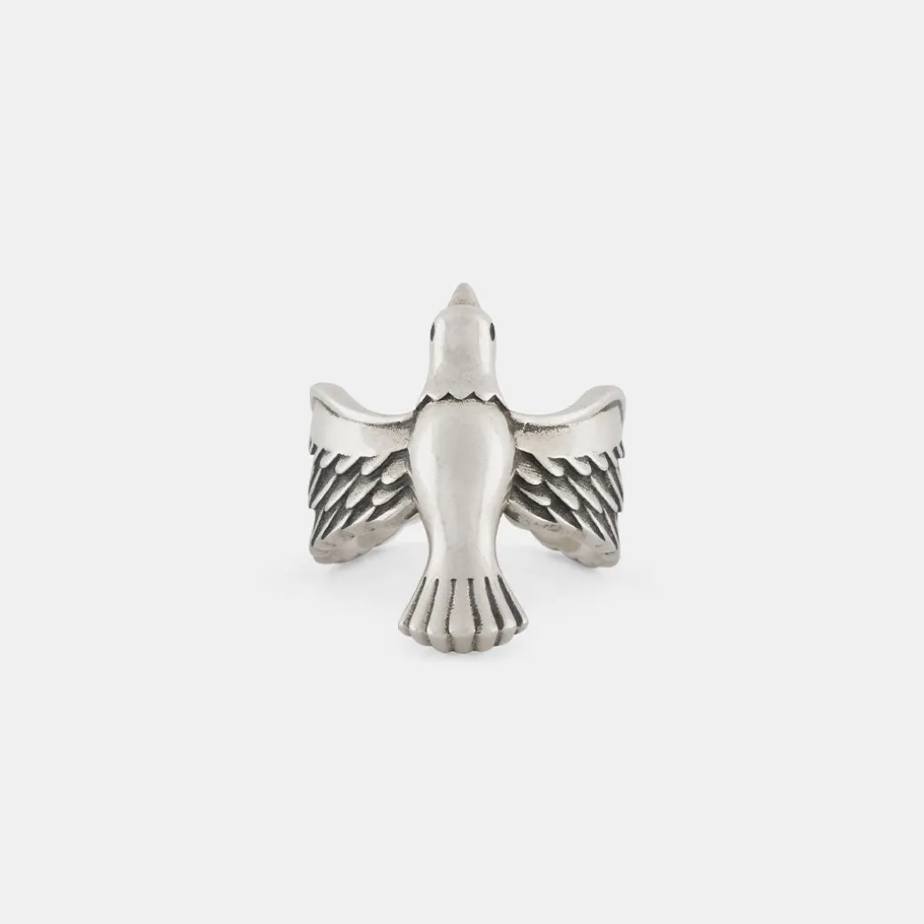 Silver Dove Ring