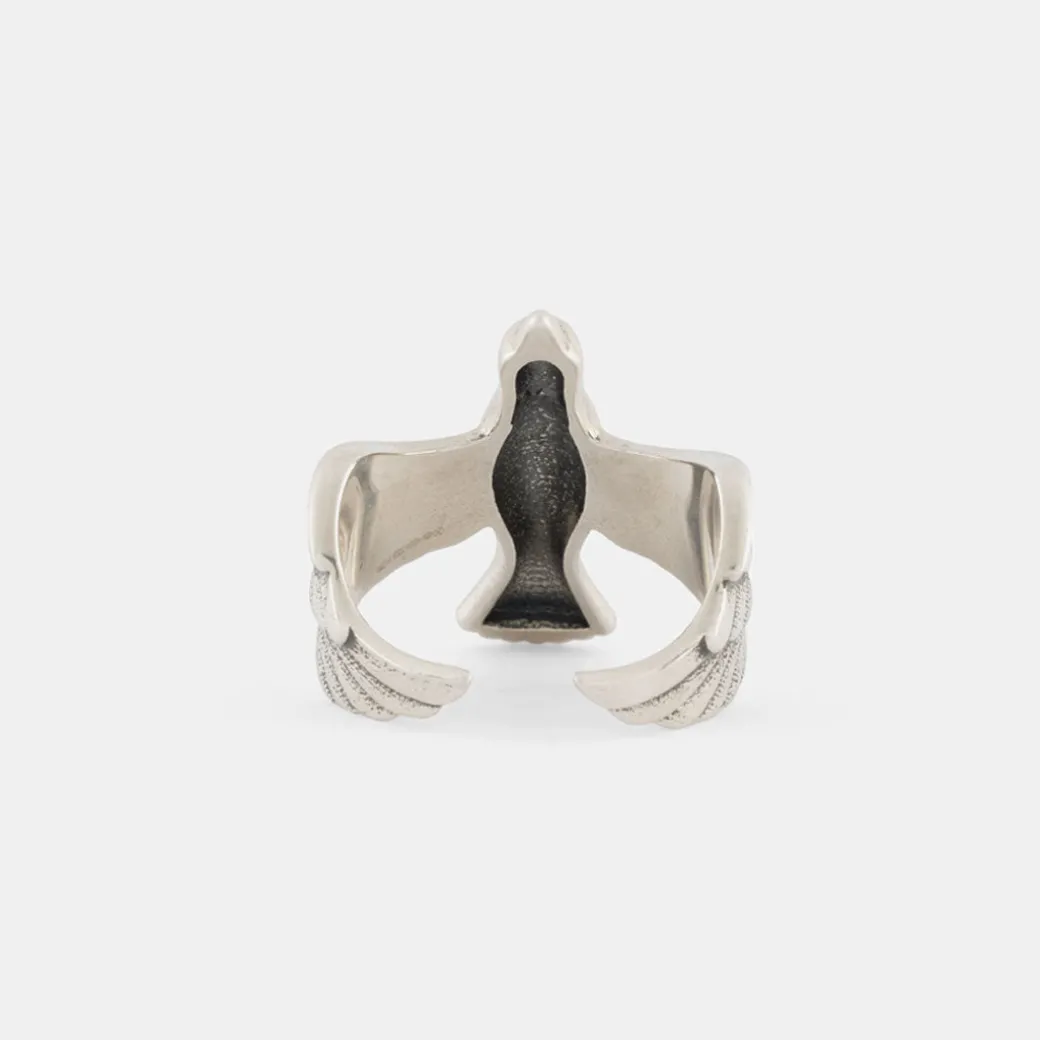 Silver Dove Ring