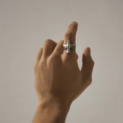 Silver Dove Ring