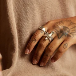 Silver Dove Ring