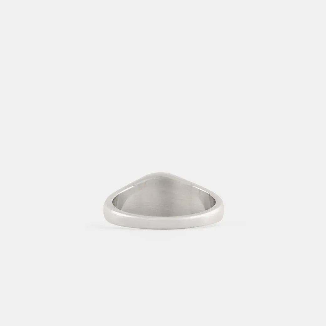 Silver Envy Signet Ring