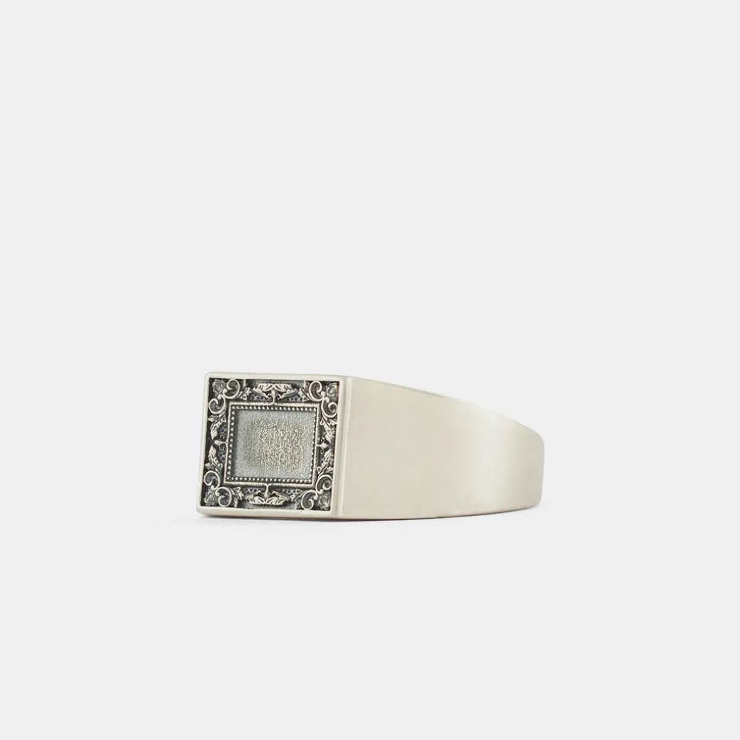 Silver Frame Ring