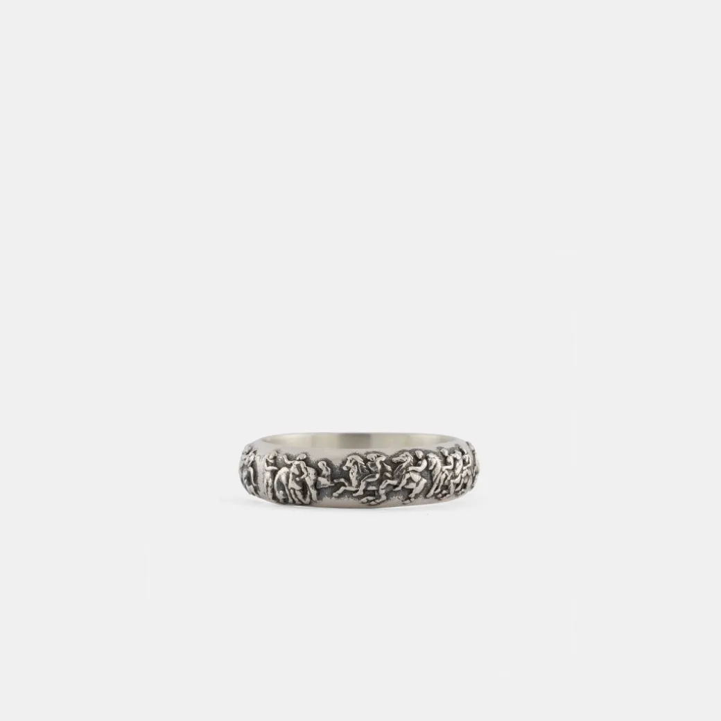 Silver Frieze Ring