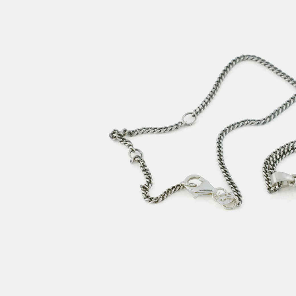 Silver Gothic Cross Necklace