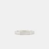 Silver Hex Ring