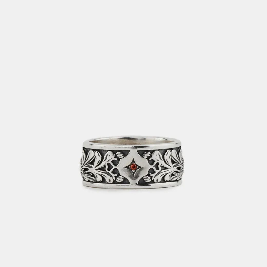 Silver Kabuto Ring