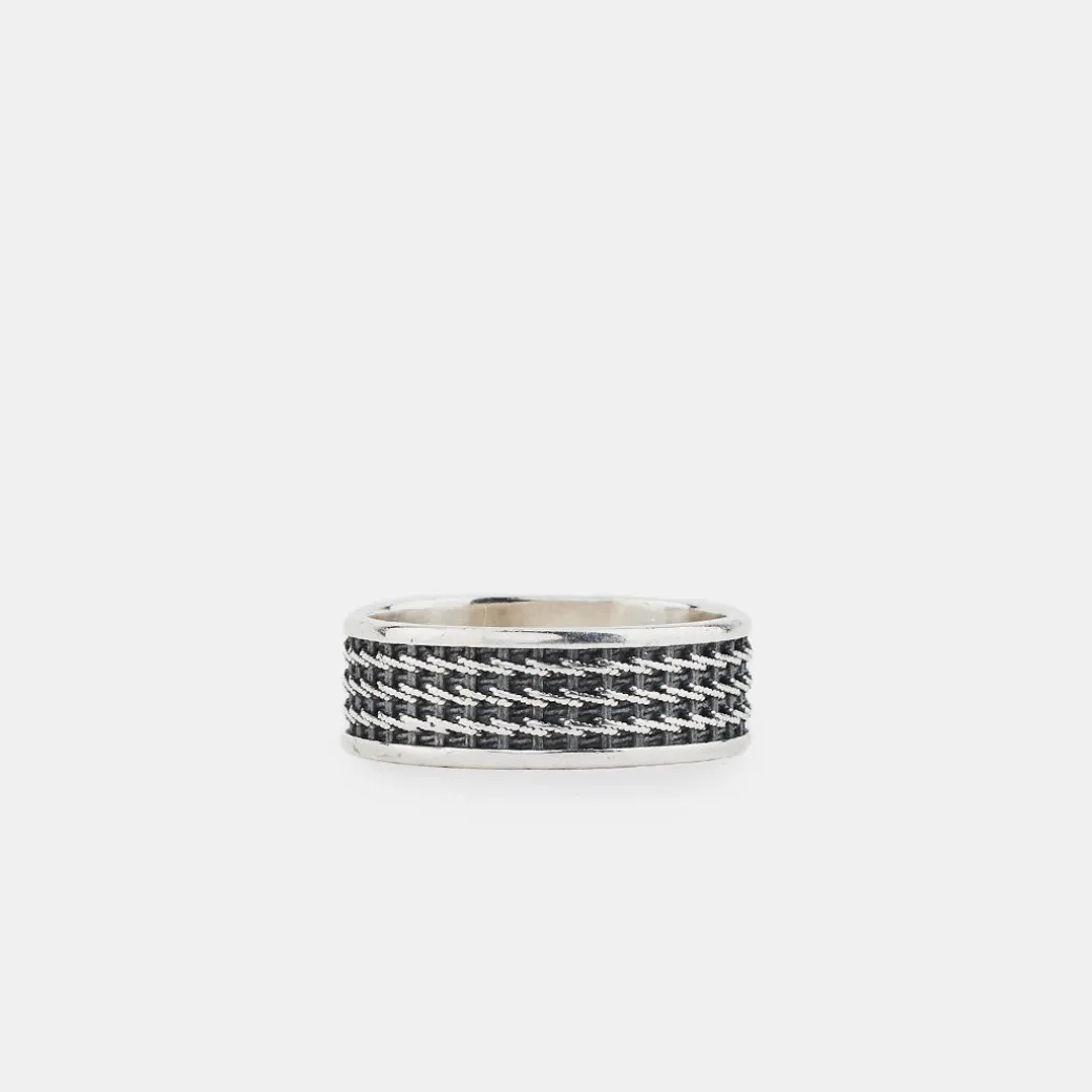 Silver Kusari Ring