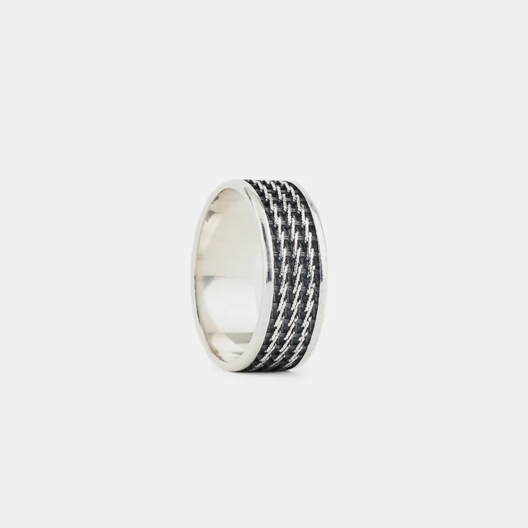 Silver Kusari Ring