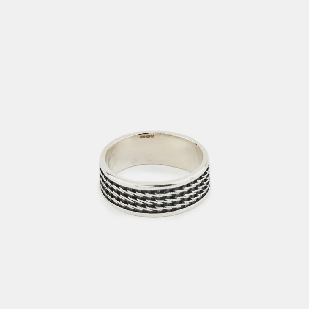 Silver Kusari Ring