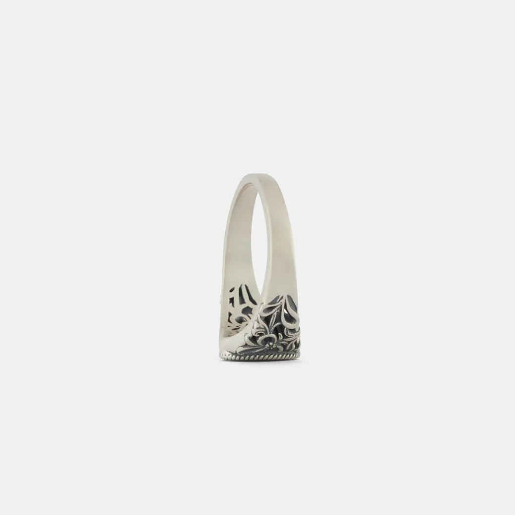 Silver Lace Ring