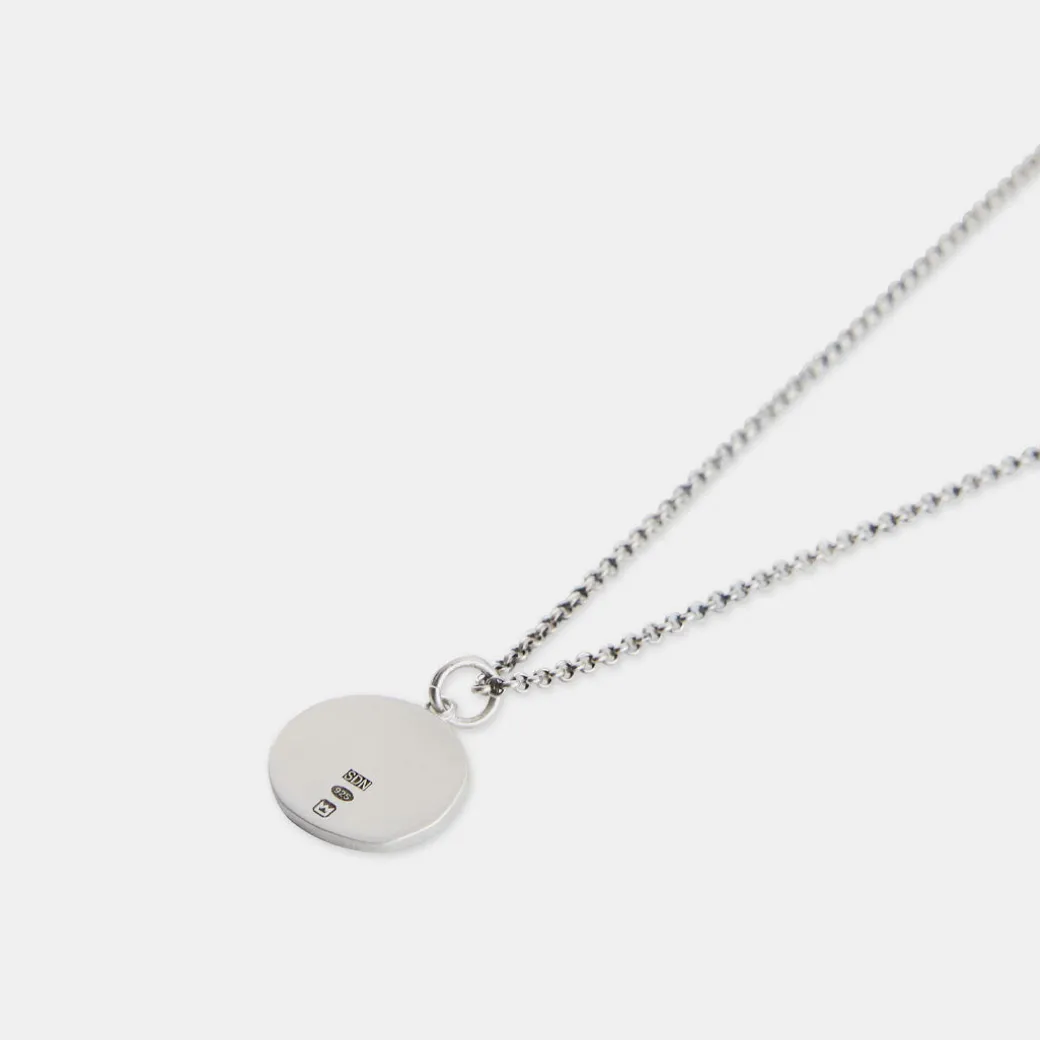 Silver Minimal Hallmark Necklace