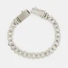 Silver 10mm Curb Bracelet